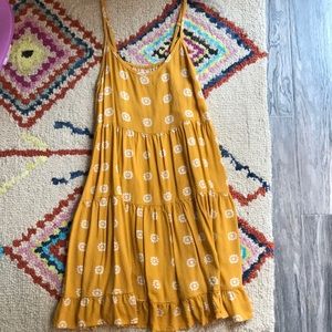 Yellow summer dress